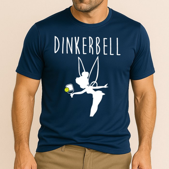 Wo Dinkerbell Funny Pickleball Performance Shirt