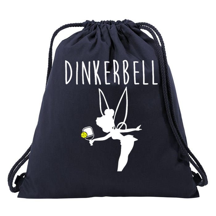 Wo Dinkerbell Funny Pickleball Drawstring Bag