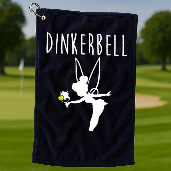Wo Dinkerbell Funny Pickleball Golf Towel