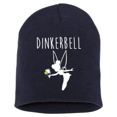 Wo Dinkerbell Funny Pickleball Short Acrylic Beanie