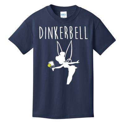 Wo Dinkerbell Funny Pickleball Kids T-Shirt