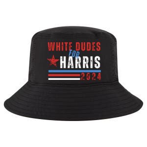 White Dudes For Harris 2024 For President Cool Comfort Performance Bucket Hat