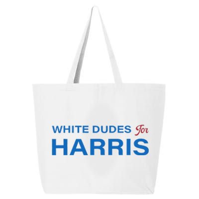 White Dudes For Harris 25L Jumbo Tote