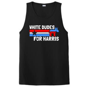 White Dudes For Harris 2024 For President PosiCharge Competitor Tank