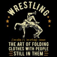 Wrestling Definition Funny Wrestle  Wrestling Cute Gift Impact Tech Backpack
