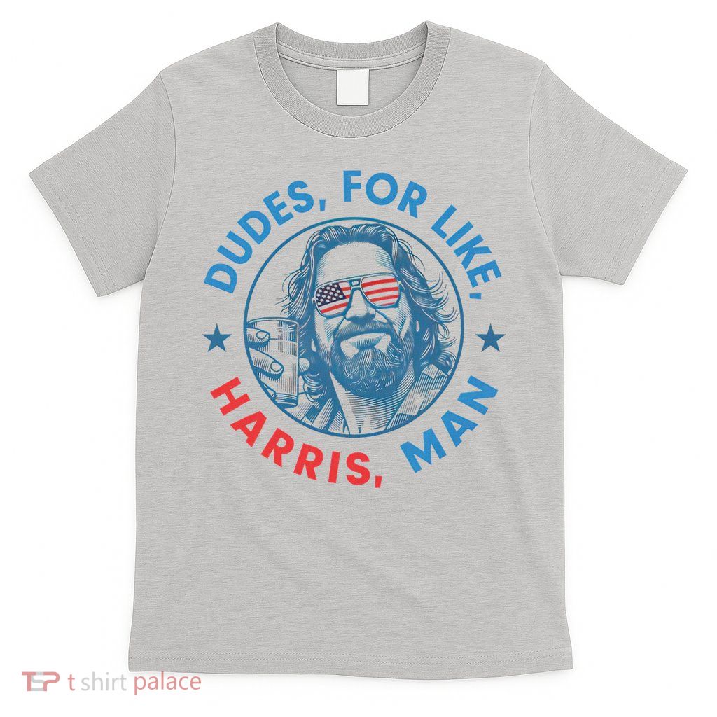 White Dude For Kamala Harris 2024 Support Design T-Shirt