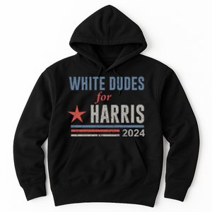 White Dudes For Harris Kamala 2024 Hoodie