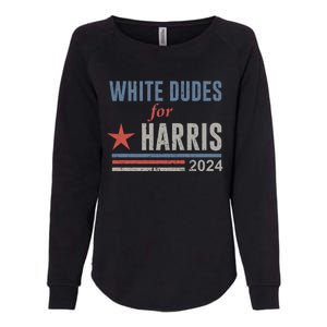 White Dudes For Harris Kamala 2024 Womens California Wash Sweatshirt