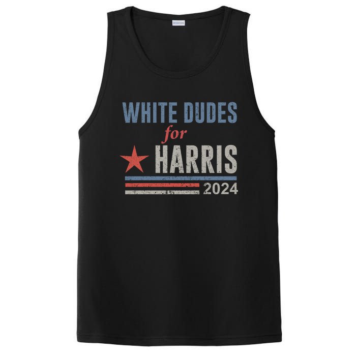 White Dudes For Harris Kamala 2024 PosiCharge Competitor Tank