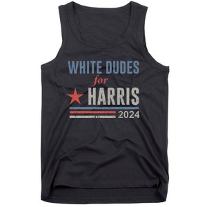 White Dudes For Harris Kamala 2024 Tank Top