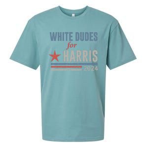 White Dudes For Harris Kamala 2024 Sueded Cloud Jersey T-Shirt