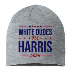 White Dudes For Harris Sustainable Beanie