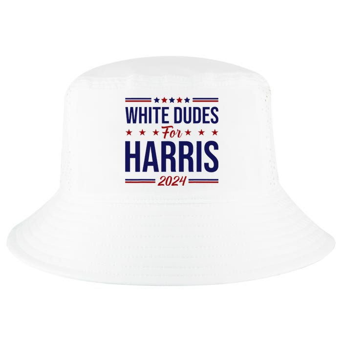 White Dudes For Harris Cool Comfort Performance Bucket Hat