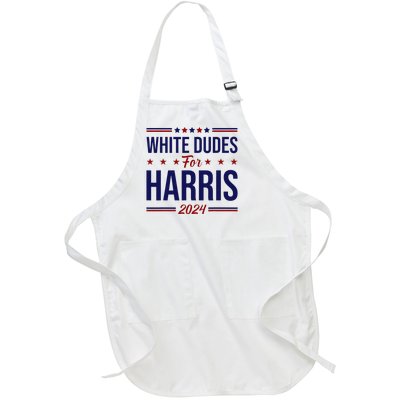 White Dudes For Harris Full-Length Apron With Pockets