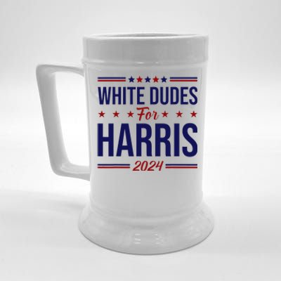 White Dudes For Harris Beer Stein