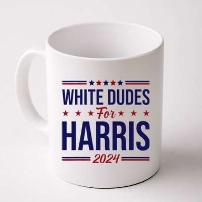 White Dudes For Harris Coffee Mug