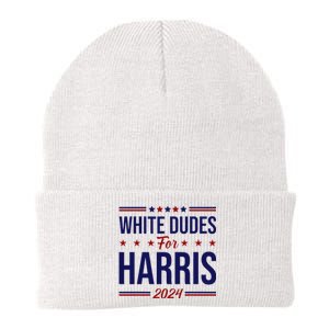 White Dudes For Harris Knit Cap Winter Beanie