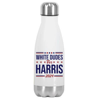 White Dudes For Harris Stainless Steel Insulated Water Bottle