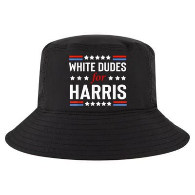 White Dudes For Kamala Harris Cool Comfort Performance Bucket Hat