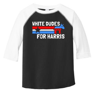 White Dudes For Harris Kamala Harris Toddler Fine Jersey T-Shirt