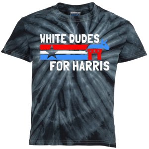 White Dudes For Harris Kamala Harris Kids Tie-Dye T-Shirt