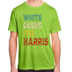 White Dudes For Harris Adult ChromaSoft Performance T-Shirt