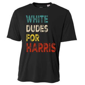 White Dudes For Harris Cooling Performance Crew T-Shirt