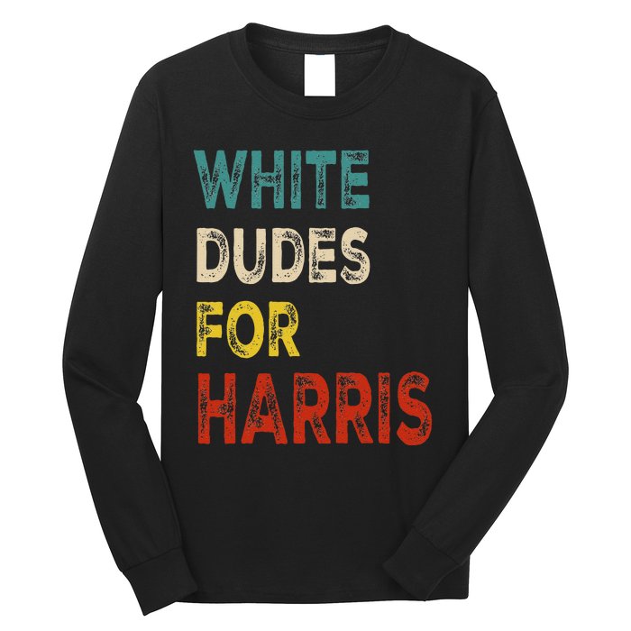 White Dudes For Harris Long Sleeve Shirt