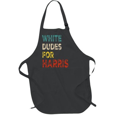 White Dudes For Harris Full-Length Apron With Pockets