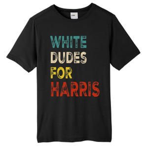 White Dudes For Harris Tall Fusion ChromaSoft Performance T-Shirt