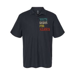 White Dudes For Harris Softstyle Adult Sport Polo