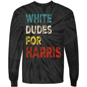 White Dudes For Harris Tie-Dye Long Sleeve Shirt