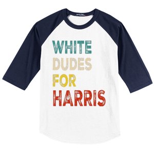 White Dudes For Harris Baseball Sleeve Shirt