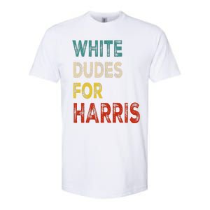 White Dudes For Harris Softstyle CVC T-Shirt