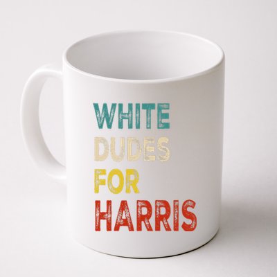 White Dudes For Harris Coffee Mug