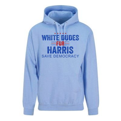 White Dudes For Harris Kamala Harris 2024 47th President Unisex Surf Hoodie