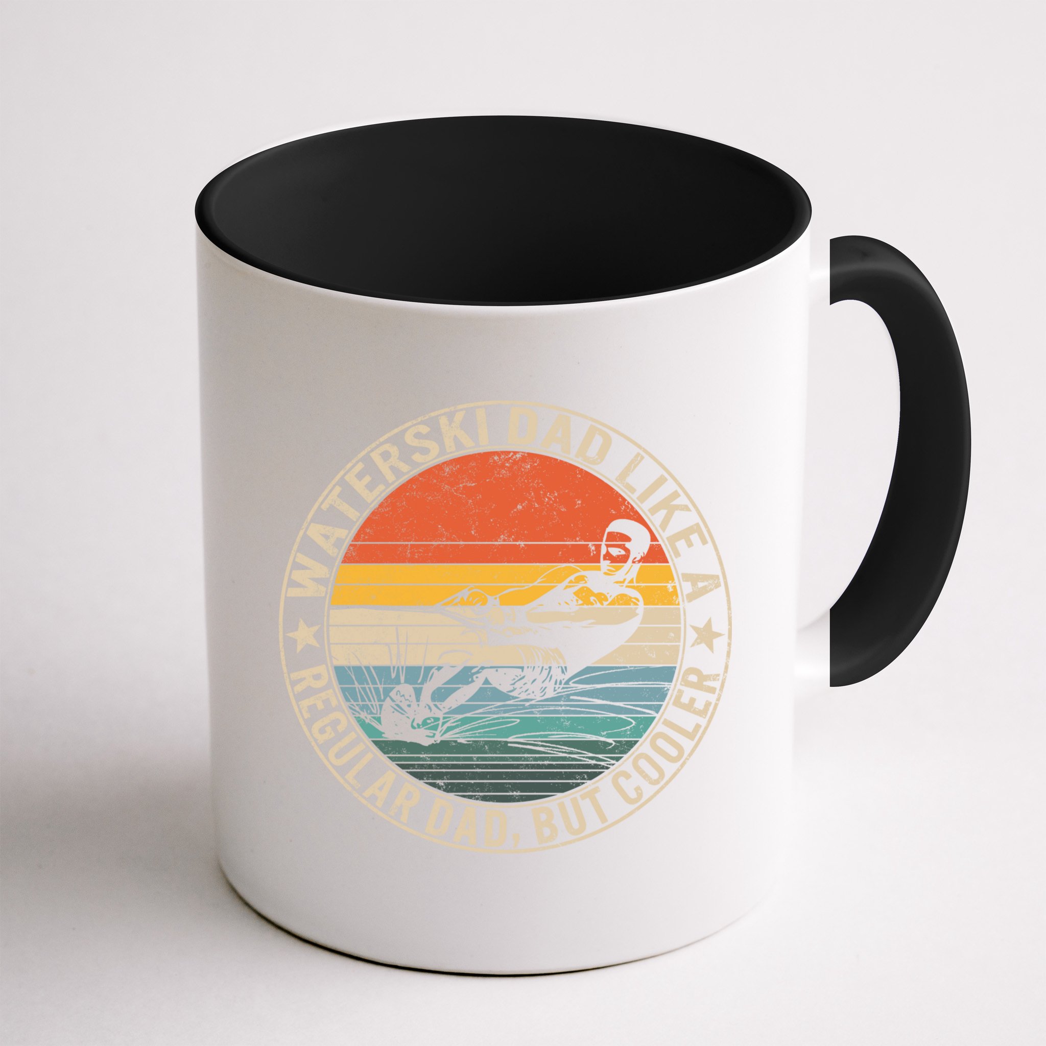 Waterski Dad Fathers Day Ski Lover Dad Water Skiing Rider Gift Mug