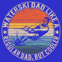 Waterski Dad Fathers Day Ski Lover Dad Water Skiing Rider Gift Visor