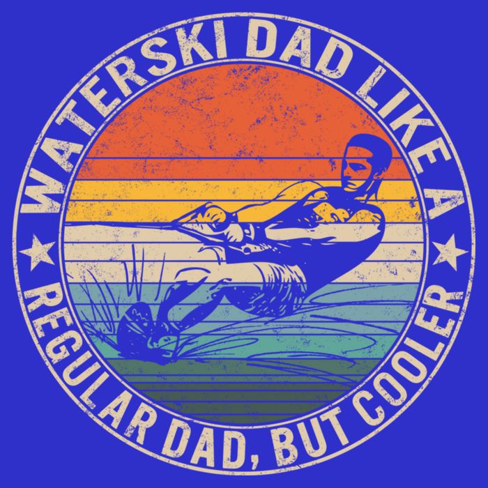 Waterski Dad Fathers Day Ski Lover Dad Water Skiing Rider Gift Visor