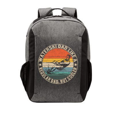 Waterski Dad Fathers Day Ski Lover Dad Water Skiing Rider Gift Vector Backpack