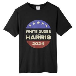 White Dudes For Harris 2024 Tall Fusion ChromaSoft Performance T-Shirt