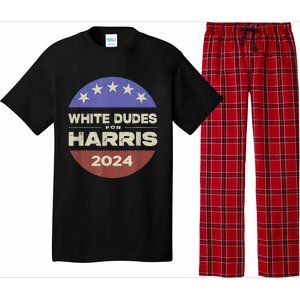 White Dudes For Harris 2024 Pajama Set