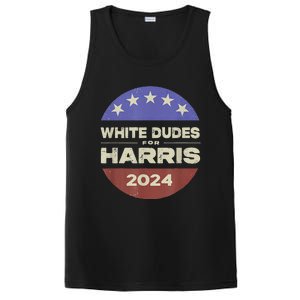 White Dudes For Harris 2024 PosiCharge Competitor Tank