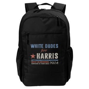 White Dudes For Kamala Harris Daily Commute Backpack