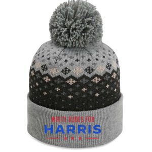 White Dudes For Harris The Baniff Cuffed Pom Beanie