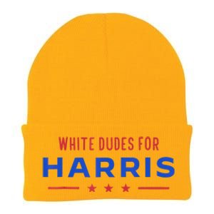 White Dudes For Harris Knit Cap Winter Beanie