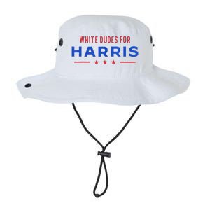 White Dudes For Harris Legacy Cool Fit Booney Bucket Hat