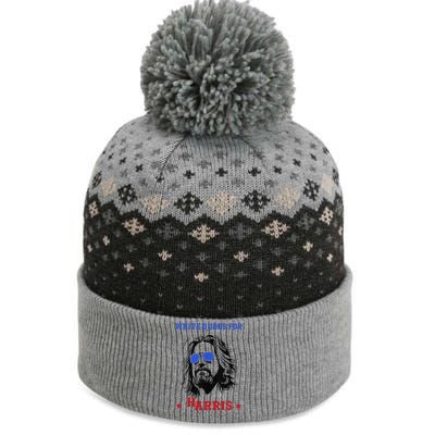 White Dudes For Kamala Harris 2024 The Baniff Cuffed Pom Beanie