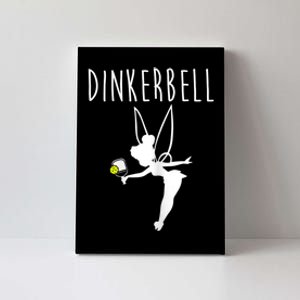 Womens Dinkerbell Funny Pickleball Canvas