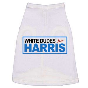 White Dudes For Kamala Harris Doggie Tank